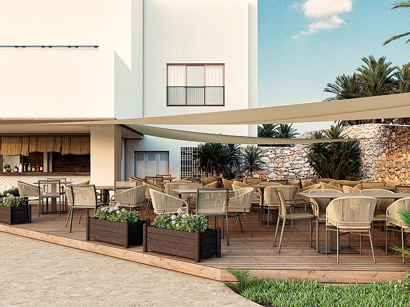 Proyecto interiorismo para restaurante club social de lujo