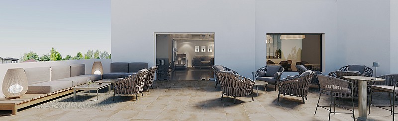 Proyecto de interiorismo para club social de lujo