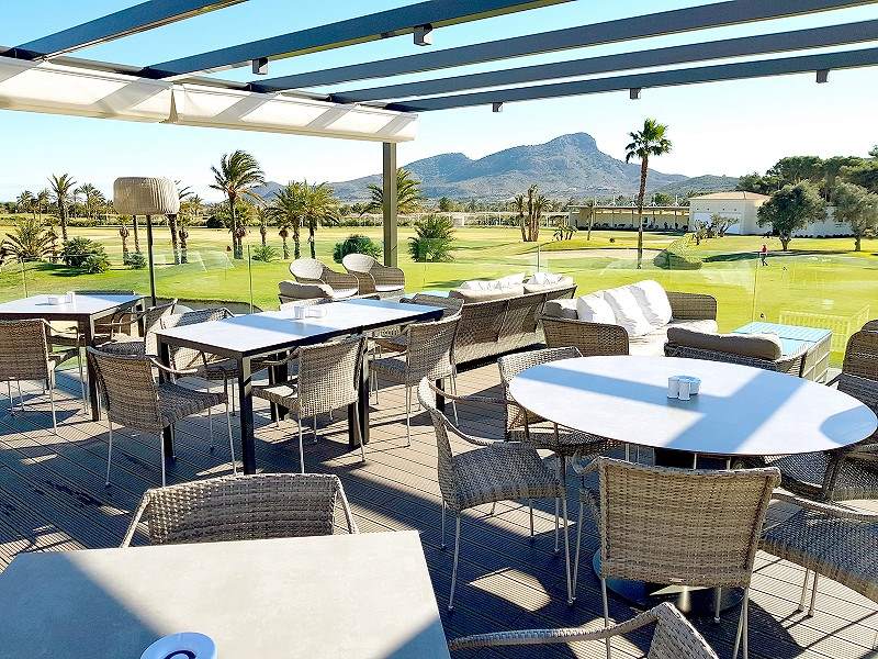Restaurante club de golf en La Manga Club